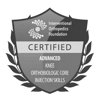 Certified Advanced Knee Orthobiologic Core Injection Skills