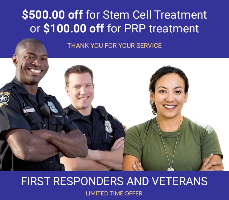 Offer For First Responders and Veterans