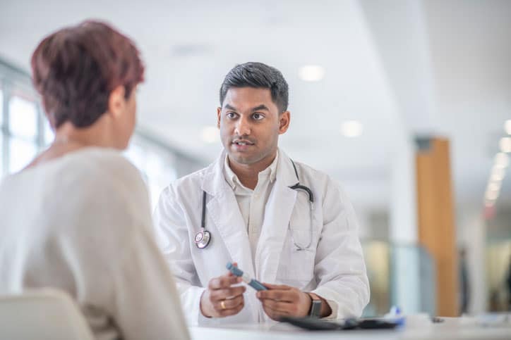 Doctor Talking With Patient