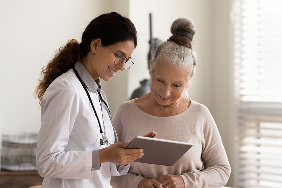 Doctor with Patient