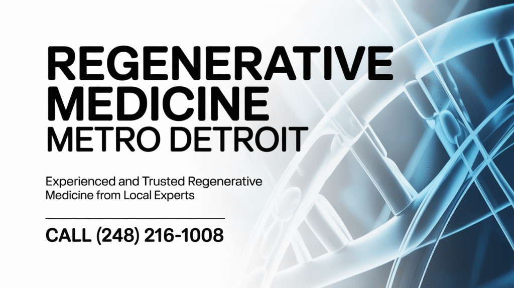 Regenerative Medicine Metro Detroit