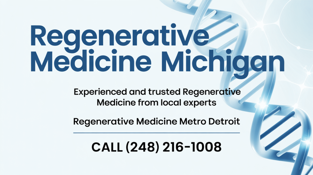 Regenerative Medicine Michigan