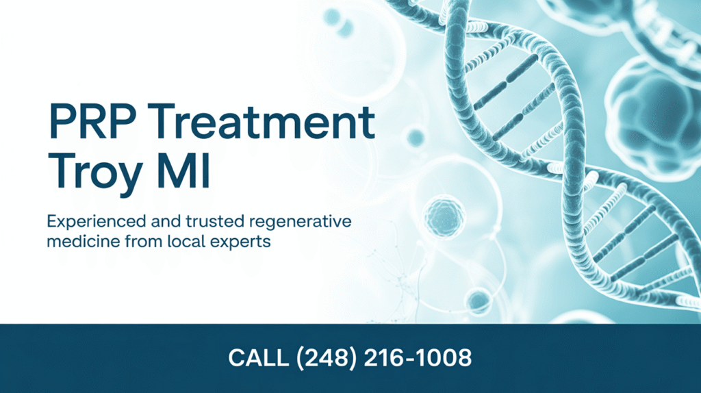 PRP Treatment Troy MI