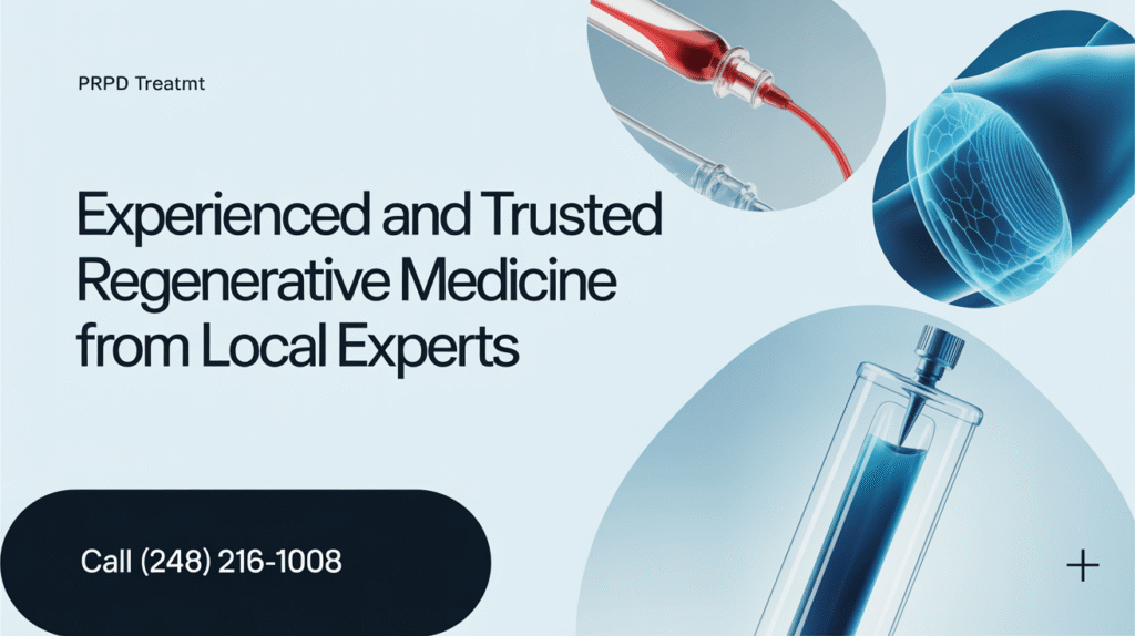 PRP Treatment Rochester MI