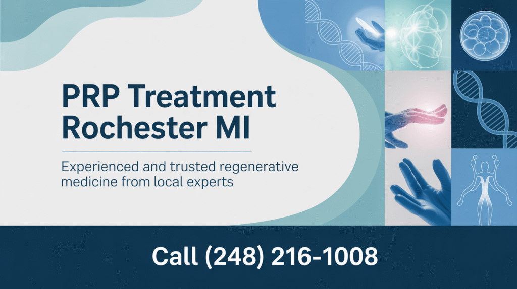 PRP Treatment Rochester MI