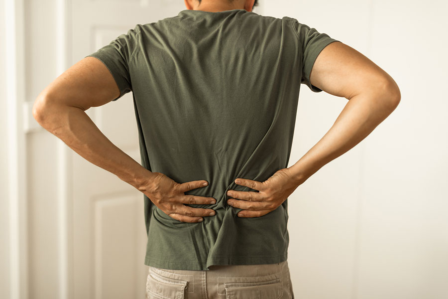 Man with Back Pain